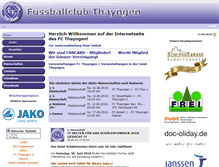 Tablet Screenshot of fcthayngen.ch